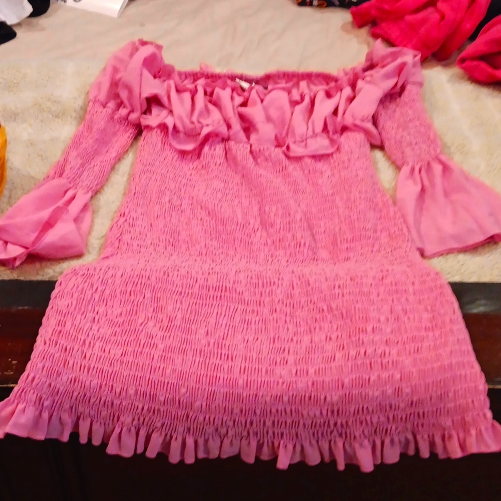 Flirty pink dress